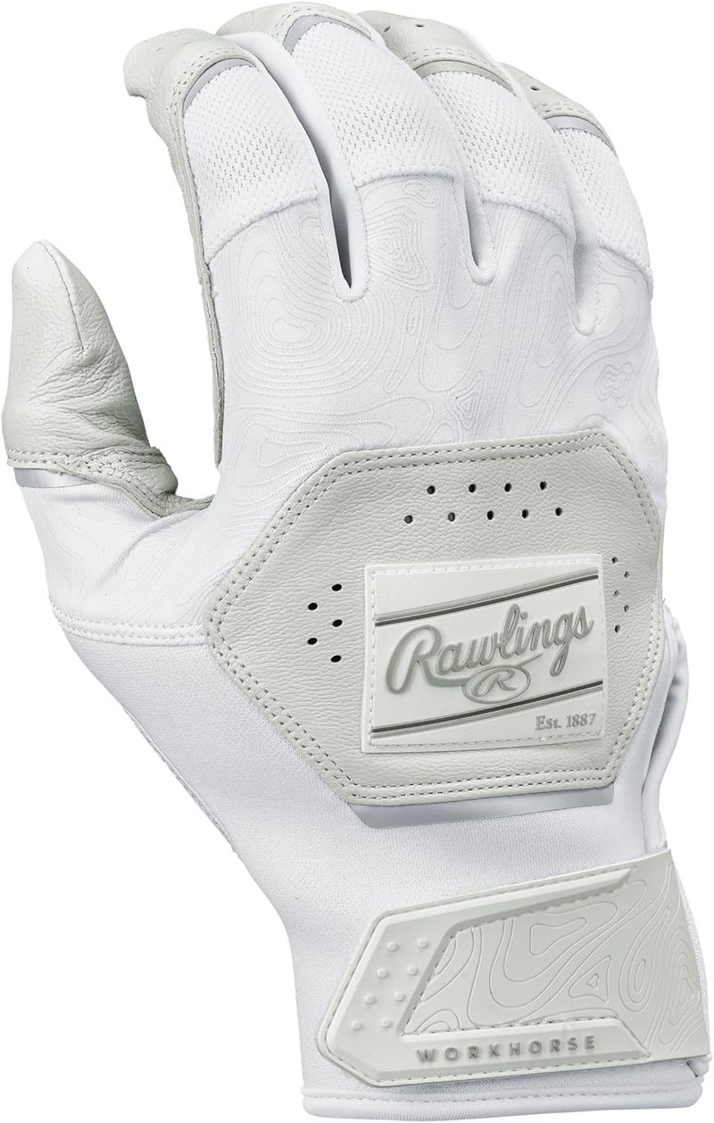 Rawlings | Workhorse Baseball Batting Gloves | Adult Sizes | Multiple Colors - Image 2